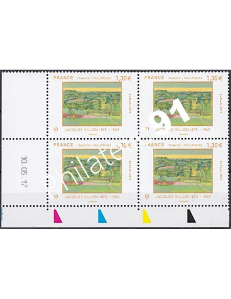 Coin daté sur Timbre n° 5160, Collection timbres France