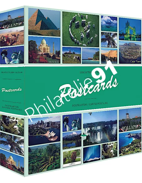 LEUCHTTURM, Album Cartes postales, Matériel rangement carte postale