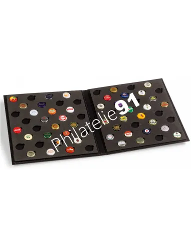 Matériel pour capsules de bière - Album GRANDE CHAMP + 5 feuilles COMPART