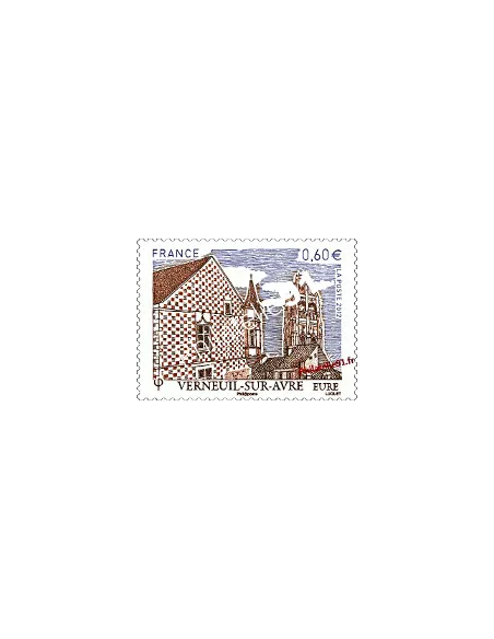 Timbre de France n° 4686 - Verneuil-sur-Avre (Eure)