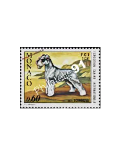 MONACO - n°  963 - Schnauzer - Expostion canine