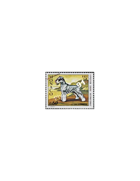 MONACO - n°  963 - Schnauzer - Expostion canine