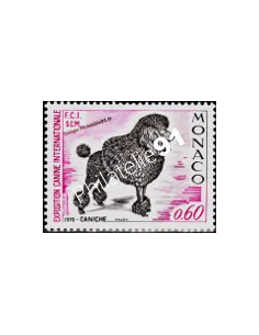 MONACO - n° 1037 - Caniche - Exposition canine internationale