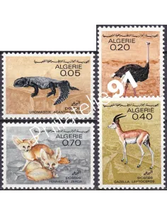 ALGERIE, Timbres n° 447 à 450, collection timbres colonies