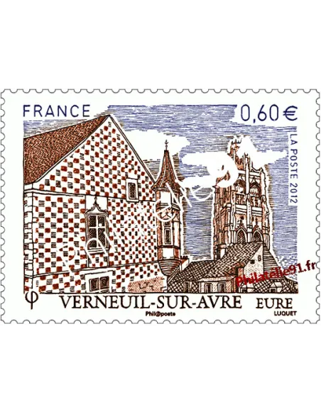 Timbre de France n° 4686 - Verneuil-sur-Avre (Eure)