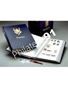 Reliure DAVO France + étui + 30 pages blocs souvenirs,Matériel occasion