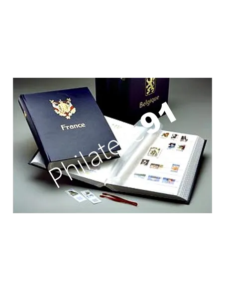 Reliure DAVO France + étui + 30 pages blocs souvenirs,Matériel occasion