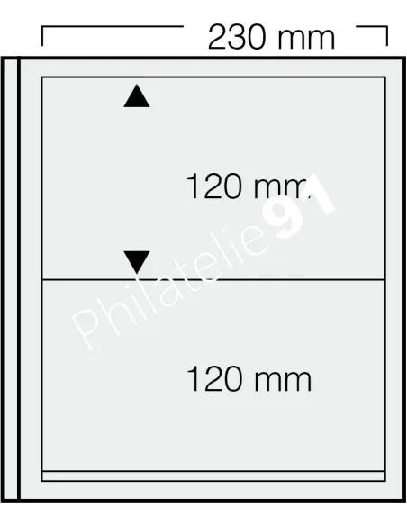 5 Feuilles "Spécial-dual" - 2 poches - Réf. 532