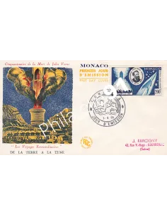 Enveloppe 1er Jour, Poste Aérienne n° 30, Collection cartes Monaco