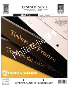 JEU Fs FRANCE 1er semestre 2020, matériel philatélique