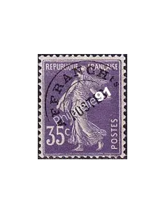 Timbre Préoblitéré n°   62 * - Type Semeuse fond plein (250423-5)
