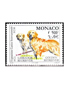 Timbre neufs de Monaco n° 2238 - Thématique : chien