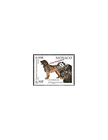 Timbre neuf de Monaco n° 2296 - Thématique : Chien