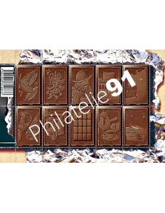 Feuille n° 4357 F, collection timbres France