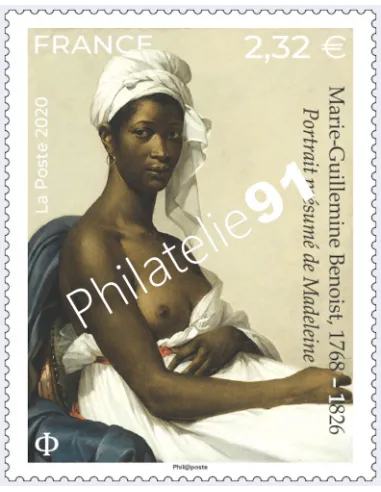 Timbre n° 5379 - Marie-Guillemine Benoist, Portrait présumé de Madeleine