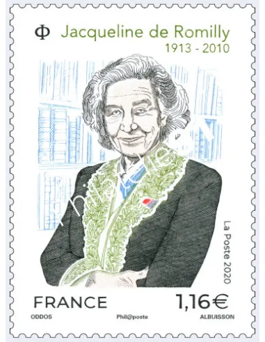 Timbre n° 5380 - Jacqueline de Romilly
