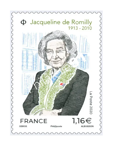 Timbre n° 5380 - Jacqueline de Romilly
