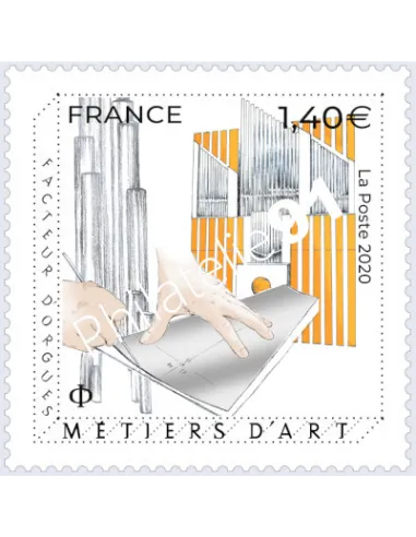 Timbre n° 5382 - Les métiers d'Art - Facteur d'orgues