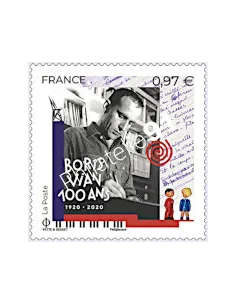 Timbre n° 5383 - Boris Vian