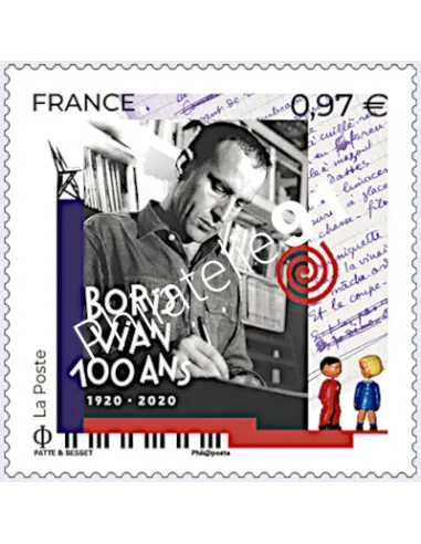 Timbre n° 5383 - Boris Vian