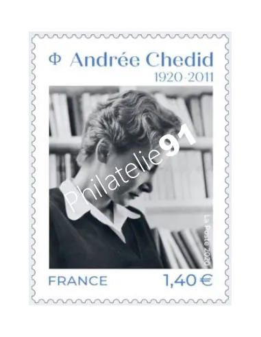 Timbre n° 5388 - Andrée Chedid