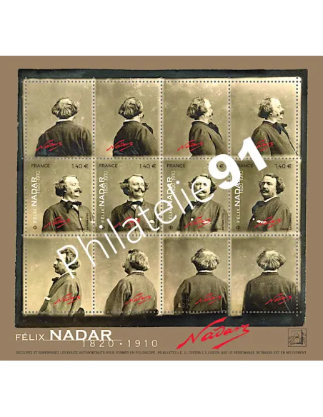 Feuille n° 5392 - Félix Nadar
