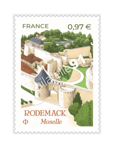 Timbre n° 5407 - Rodemack (Moselle)