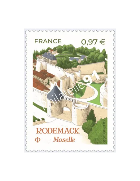 Timbre n° 5407 - Rodemack (Moselle)