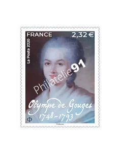 Timbre n° 5408 - Olympe de Gouges (1748-1793), timbres de France 2020