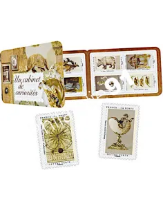 Carnet 1827, Cabinet de curiosités, collection timbres France
