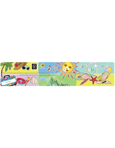 Carnet 1873, Carnet Espace, soleil, liberté, collection timbres France