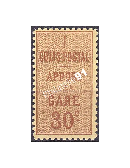 Colis Postaux n° 28, Collection timbres France