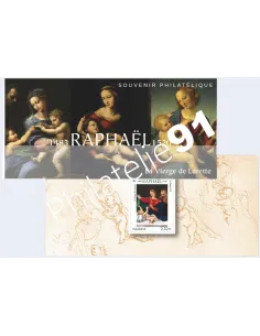 BS 166 - Souvenir philatélique Raphaël, La Vierge de Lorette