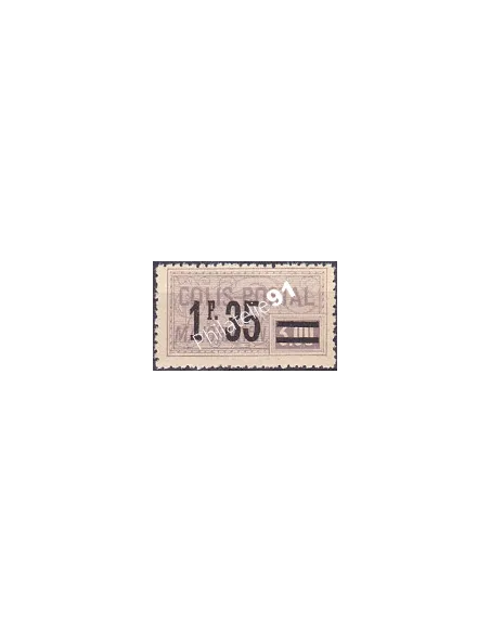 Colis Postaux n° 39, Collection timbres France