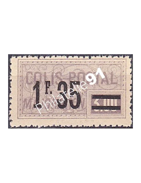 Colis Postaux n° 39, Collection timbres France