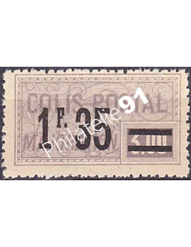 Colis Postaux n° 39, Collection timbres France