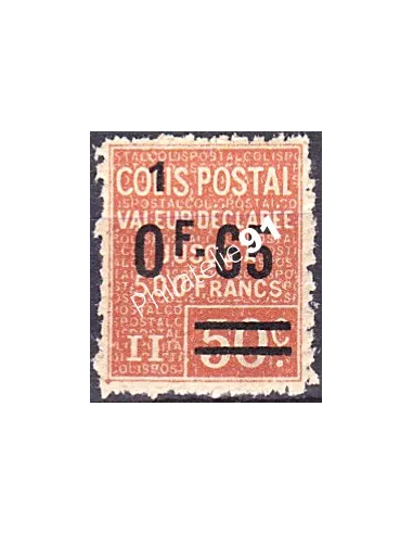 Colis Postaux n° 61, Collection timbres France