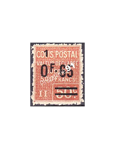Colis Postaux n° 61, Collection timbres France