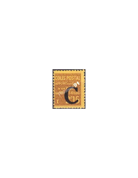 Colis Postaux n° 110, Collection timbres France