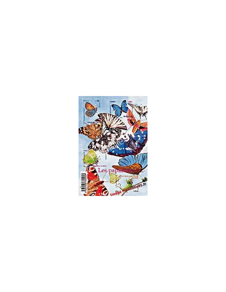 Feuille n°4498, Papillons, collection timbres France