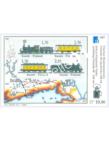 Finlande, BF n° 3, Collection timbres d'Europe
