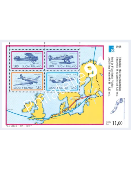 Finlande, BF n° 4, Collection timbres d'Europe