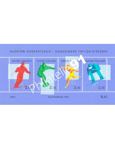 Finlande, BF n° 8, Collection timbres d'Europe