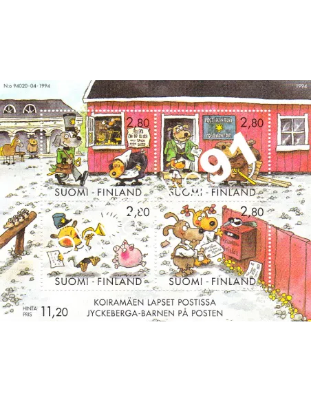 Finlande, BF n° 14, Collection timbres d'Europe