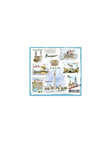 Timbres de France - Feuille n° 4538 - Capitales Européennes - Budapest (Hongrie)