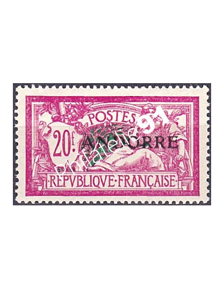 Timbre n° 23, collection Timbre Andorre Français