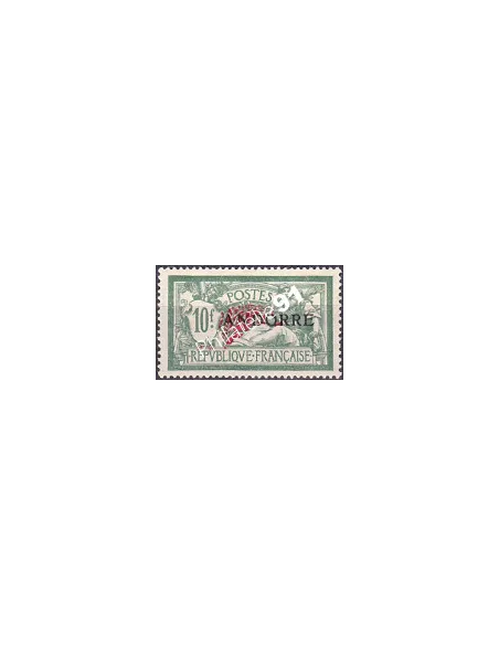 Timbre n° 22, collection Timbre Andorre Français