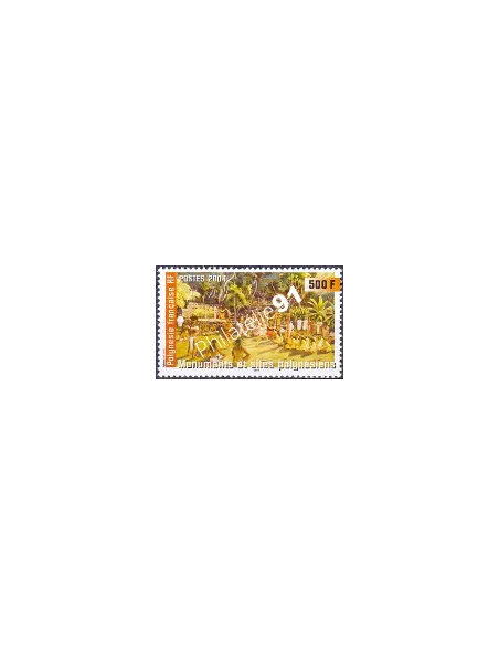 POLYNESIE n°  709, Collection timbres Dom-Tom