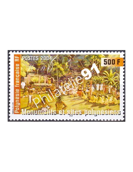 POLYNESIE n°  709, Collection timbres Dom-Tom