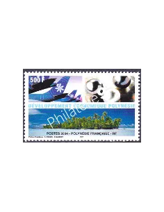 POLYNESIE n°  710, Collection timbres Dom-Tom